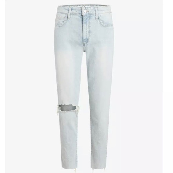 Joe’s  Taylor Hill Kass Ankle Slim Distressed Light Wash Jeans Size 28 NWT - Picture 5 of 8